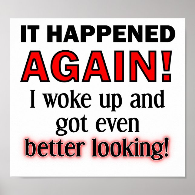 Melhor Poster Engraçado (Frente)