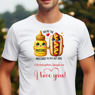 Melhor Presente de Amor Camiseta Engraçada de Comi