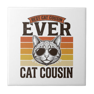 Melhor Primo Gato de Sempre Camisa Vintage de Gato