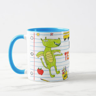 "Melhor Professor de Todos os Tempos" Caneca Rudy 