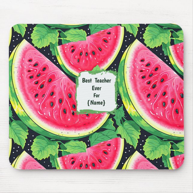 Melhor Professor de Todos os Tempos – Mouse Pad de (Frente)