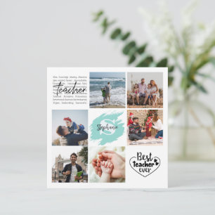 Melhor Professora já Personalizada Colagem de Foto