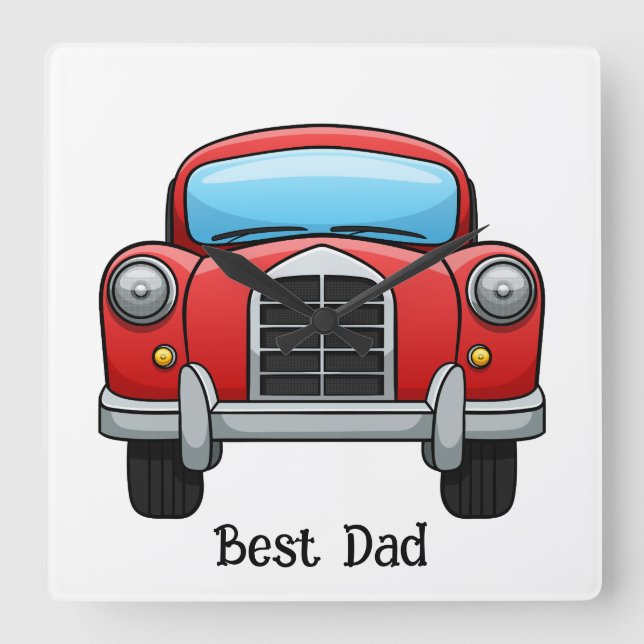 Melhor Relógio de Pais. Totalmente personalizável. (Frente)