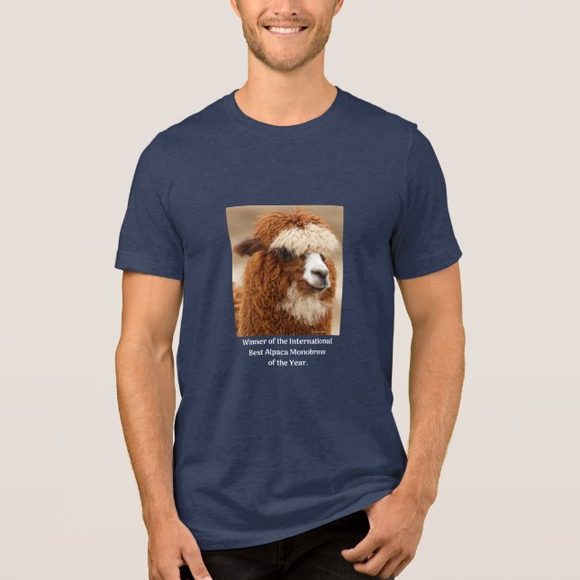 Melhor Sobrancelha Única de Alpaca (Frente)