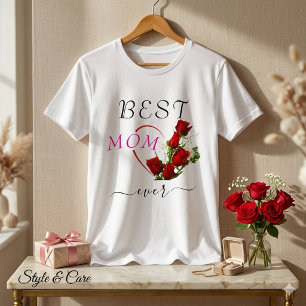 Melhor T-Shirt MON Ever Tri-Blend - Presente Perfe