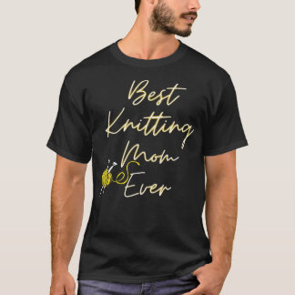 Melhor tricotar a camisa da mãe