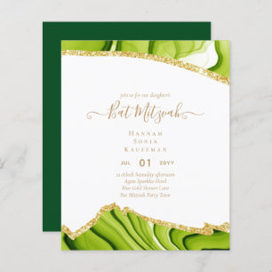 Melhor Valor Agate Glitter BAT Invasões MITZVAH