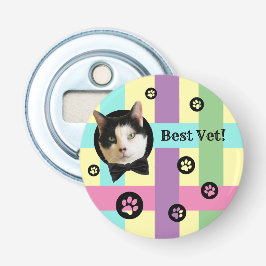 "Melhor Vet!" Abertura de Botão Personalizável