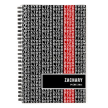 Melhor Vida Personalizada - Faixa Vermelha Branca 