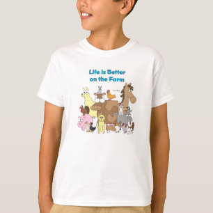 Melhore na fazenda - camisa dos miúdos