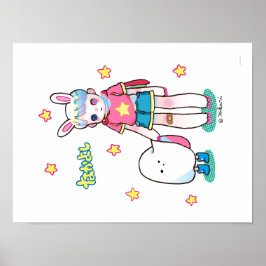 Melhores Amigos 16" x 12", Poster Paper (Matte)