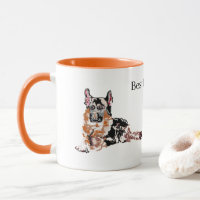 Melhores Amigos do Homem Caneca Pastor Alemão