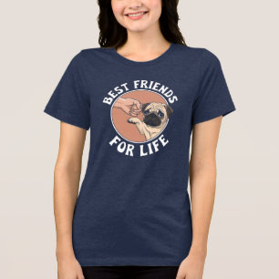 Melhores Amigos para Camiseta de Vida   Humano e P