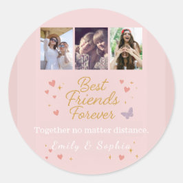 Melhores Amigos Para Sempre – Adesivo de Colagem d
