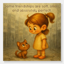 Melhores Amigos - Rapariga e Gato