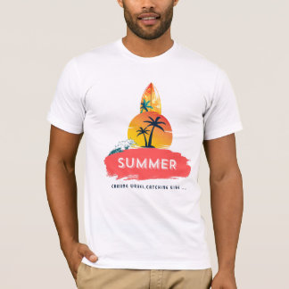 melhores camisetas de verão caçando ondas