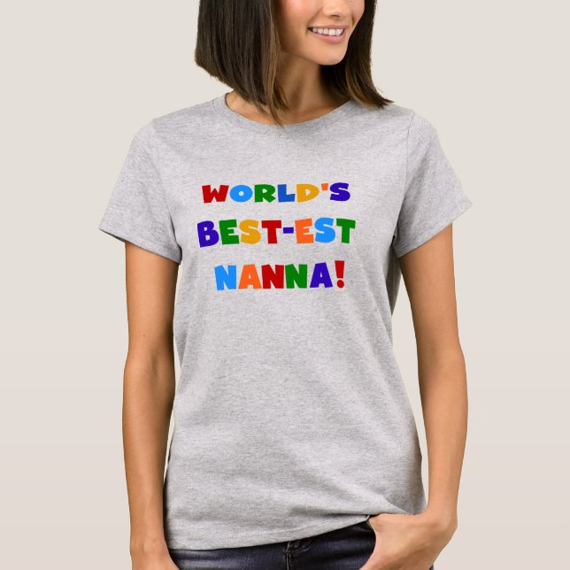 Melhores Camisetas Nanna de Nanna de Ninho Brilho (Frente)