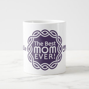 MELHORES canecas de monograma personalizadas MOM
