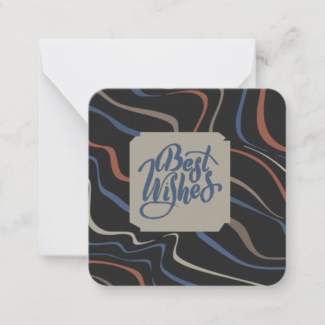 Melhores Desejos: Cartão (Frente)