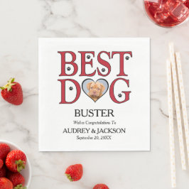 Melhores Guardanapos de Casamento para Cães com Fo