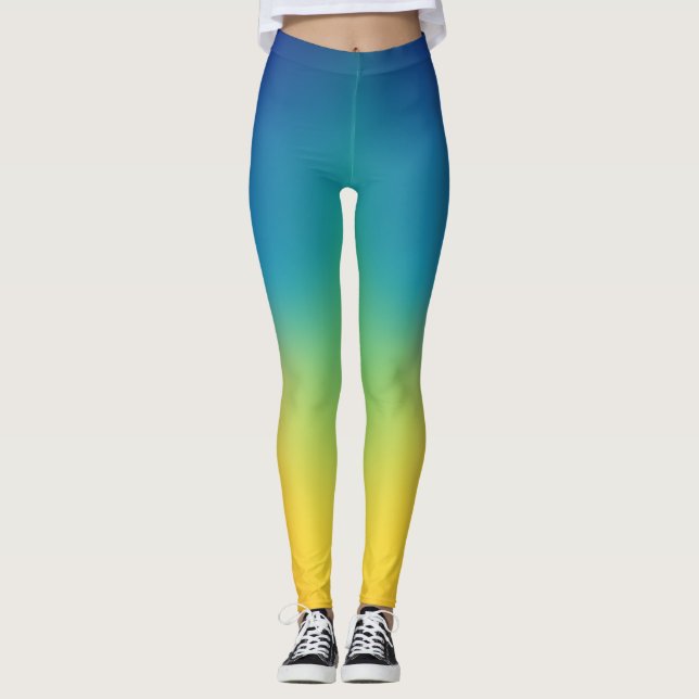 Melhores Leggings de Aquarela para Amantes da Natu (Frente)