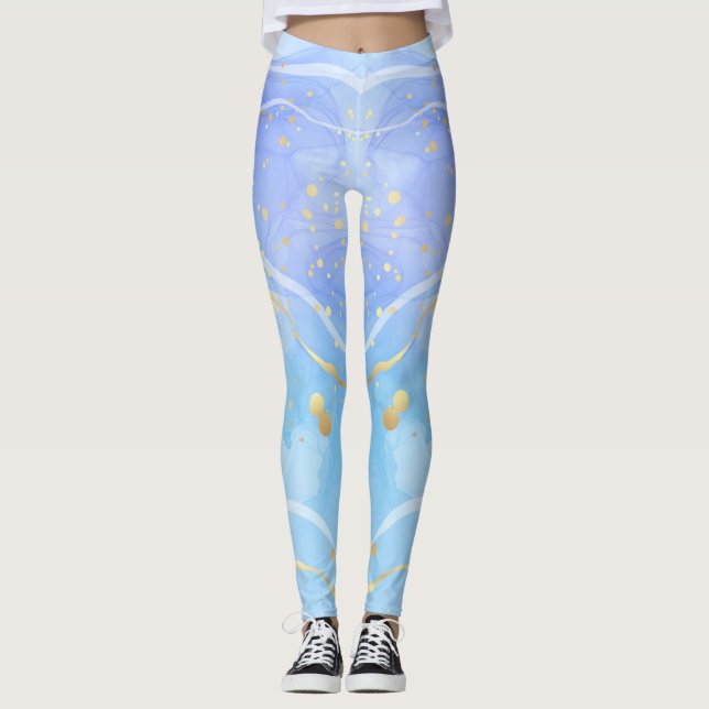 Melhores Leggings de Aquarela para Estilo Digital  (Frente)