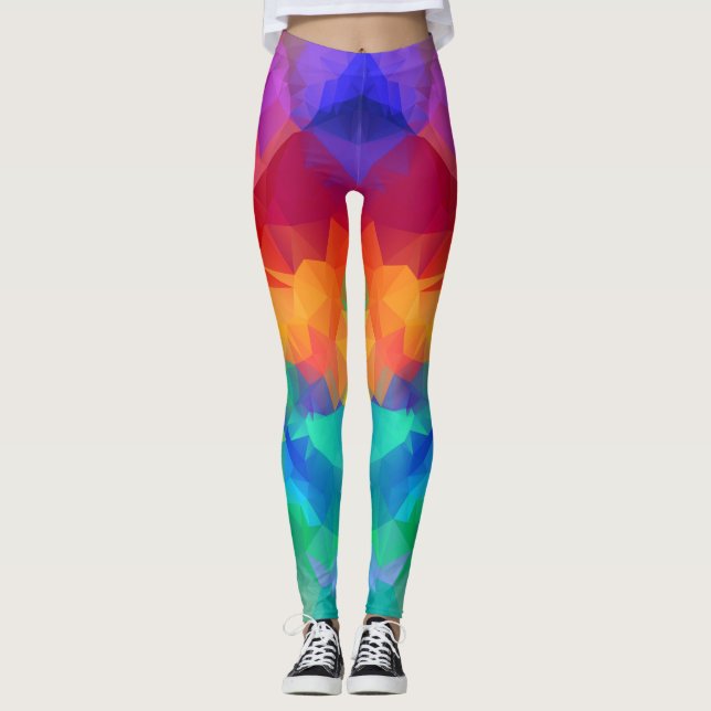 Melhores Leggings de Aquarela para Mulheres (Frente)