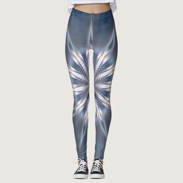 Melhores Leggings de Aquarela Versátil para Mulher (Frente)