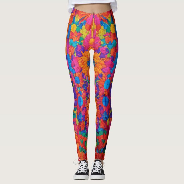 Melhores leggings impressas com LED (Frente)