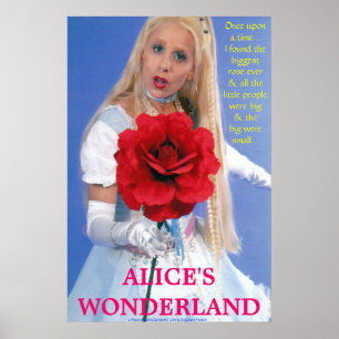 MELHORES POSTERS - ALICE IN WONDERLAND - UMA NOVA 