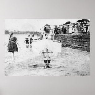 MELHORES POSTERS - FASHÃO DA PRAIA 1918 - POSTER V