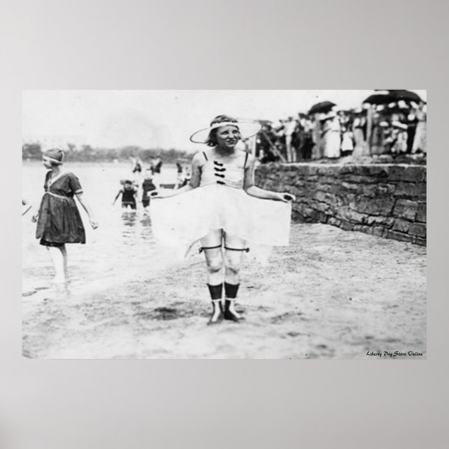 MELHORES POSTERS - FASHÃO DA PRAIA 1918 - POSTER V (Frente)