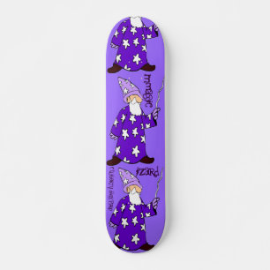 Melhores skates - Magical Wizard - Fantasy - Gift