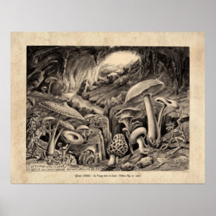 Méliès Voyage dans la Lune Tableau 15 Poster