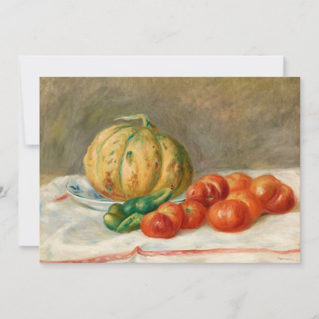 Melon et Tomates | Pierre-Auguste Renoir (Frente)