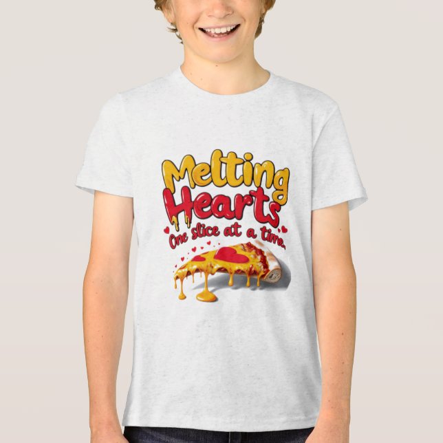 Melting Hearts, One Slice at a Time T-shirt (Frente)
