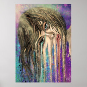 Melting Woman Poster