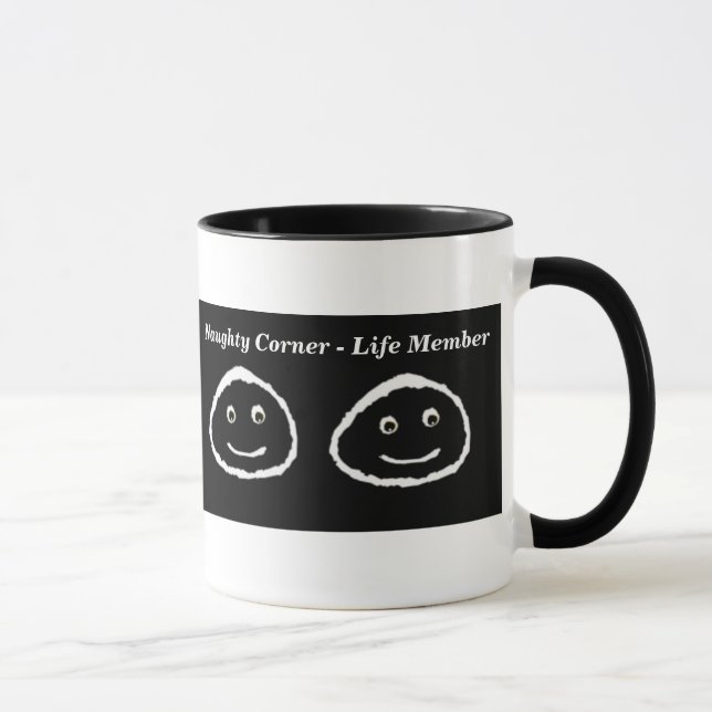Membro de vida, caneca de canto impertinente (Direita)