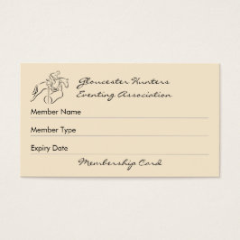 Membro do clube de eventos Hunter