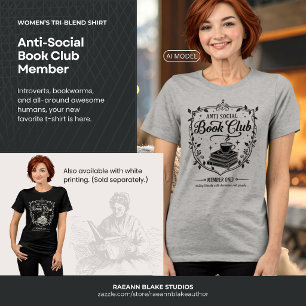 Membro do Clube do Livro Anti-Social Feminino (Imp