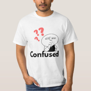 meme confuso camiseta design