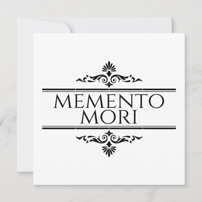 Memento Mori (Frente)