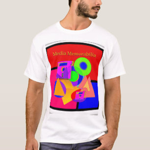 Memorabilia de Mídia Camiseta Masculina Branca Div