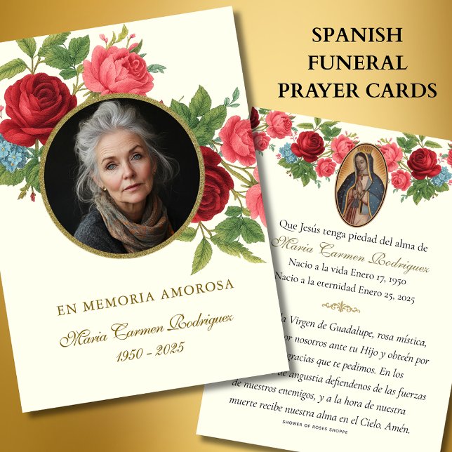 Memória Católica Guadalupe Oração Funeral (Criador carregado)