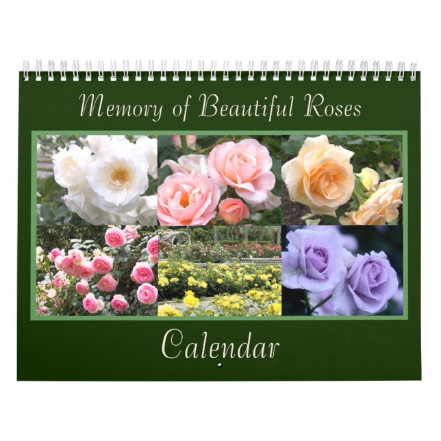 Memória de Belos Rosas Calendário カ レ ン ダ ー (Capa)
