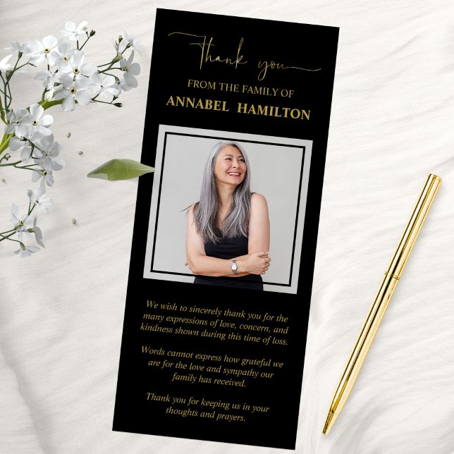 Memorial da Foto Obrigado Convite (Criador carregado)