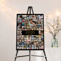 Memorial de 100 Fotos em Colagem Em Memória Amoros