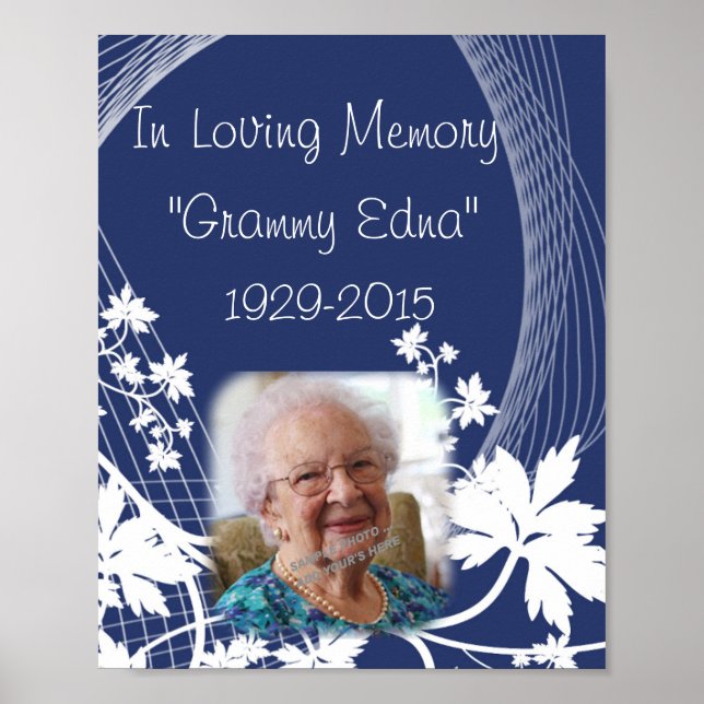 Memorial De Amor - Foto De Poster De Memória (Frente)