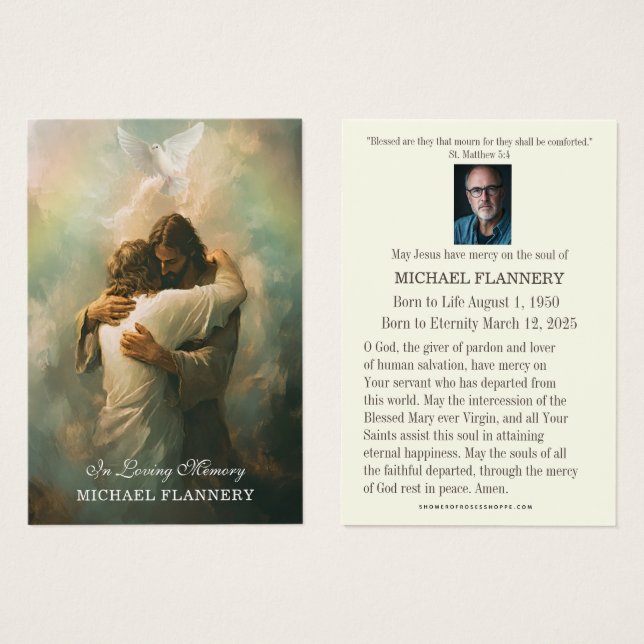 Memorial do Funeral Católico Jesus Orador (Frente & Verso)