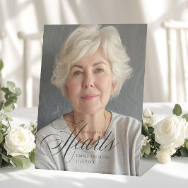 Memorial do Funeral Foto "Para Sempre em Nossos Co